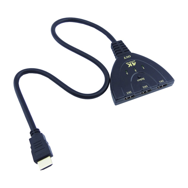 Switch Selector 3X1 HDMI 4K Ultra