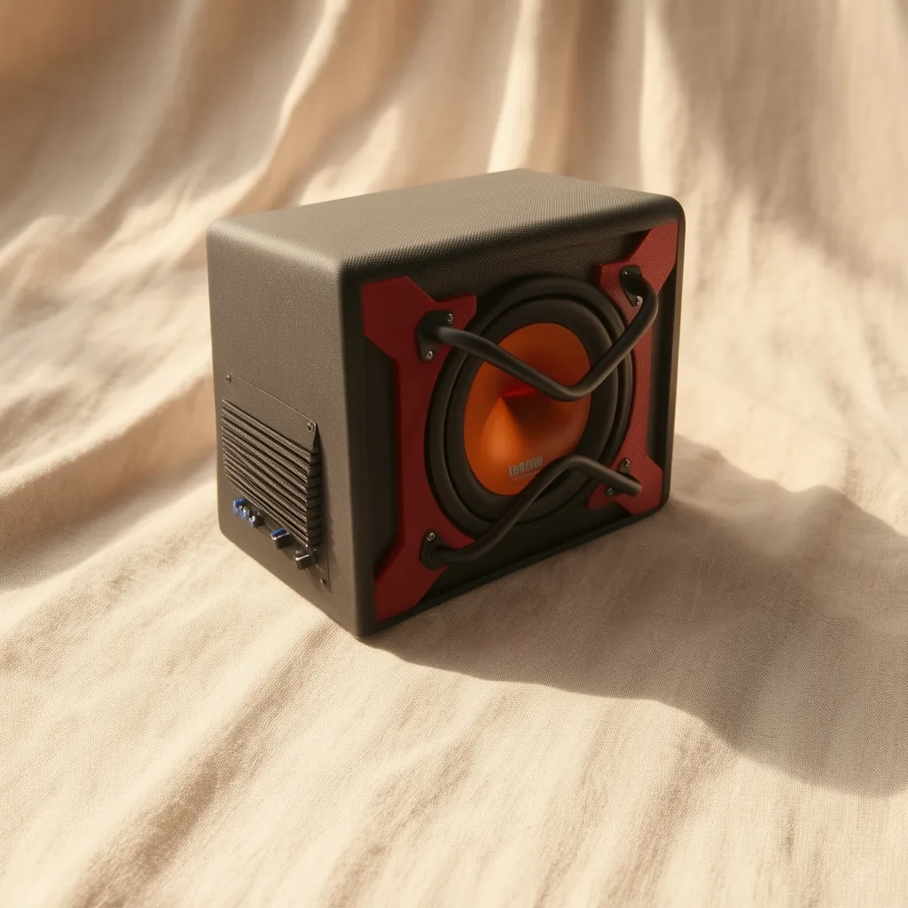 Subwoofer Amplificado Para Auto De 1500 Watt 10” MAX POWER Variedad De Colores - imagen 6