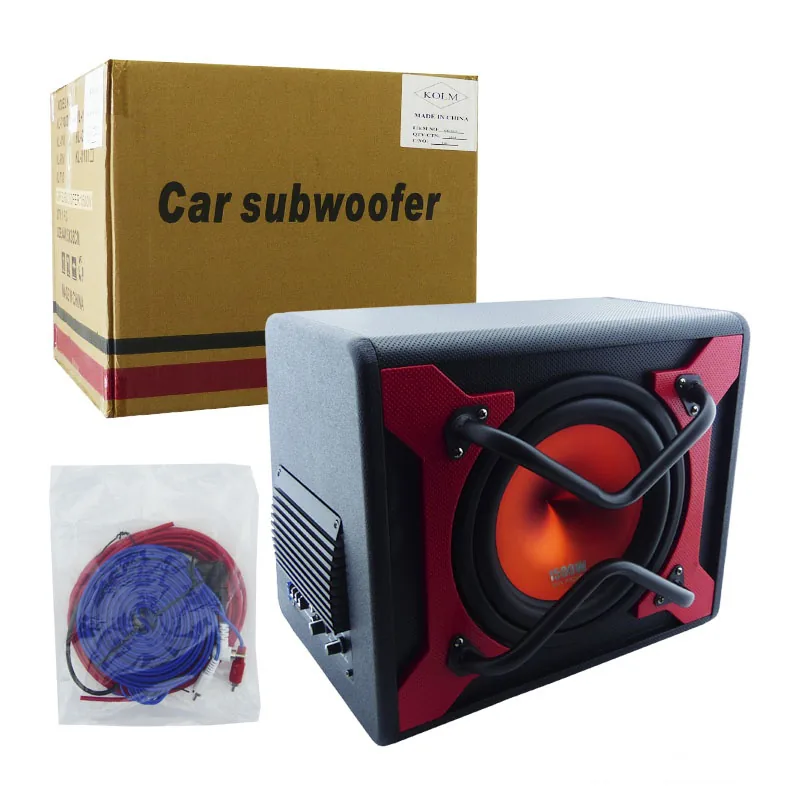 Subwoofer Amplificado Para Auto De 1500 Watt 10” MAX POWER Variedad De Colores - imagen 7