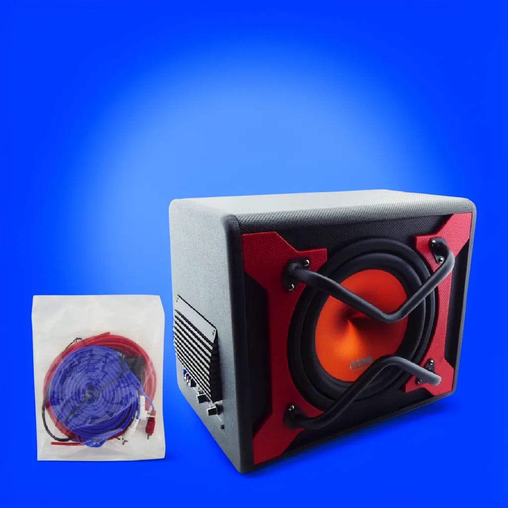 Subwoofer Amplificado Para Auto De 1500 Watt 10” MAX POWER Variedad De Colores - imagen 10