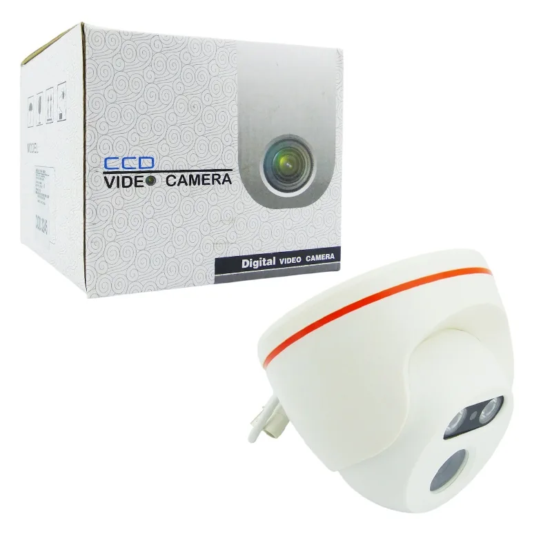 Camara De Vigilancia Domo Ultra De 2 LED Modelo 1602. - imagen 1