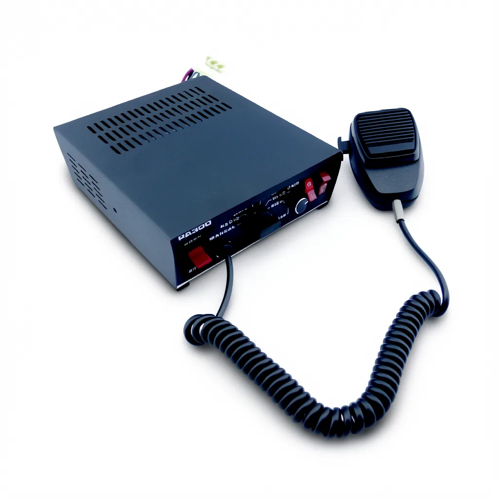 Amplificador Para Sirena Con Microfono A 12 Volt 300 Watt Modelo PA300 - imagen 7
