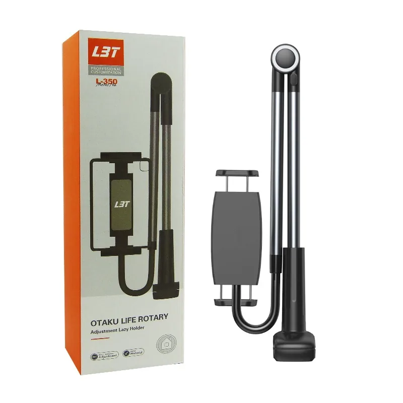 Soporte Para Tablet De 1 Mts En Aluminio Con Brazo Flexible, Ajustable Y Gancho - imagen 5
