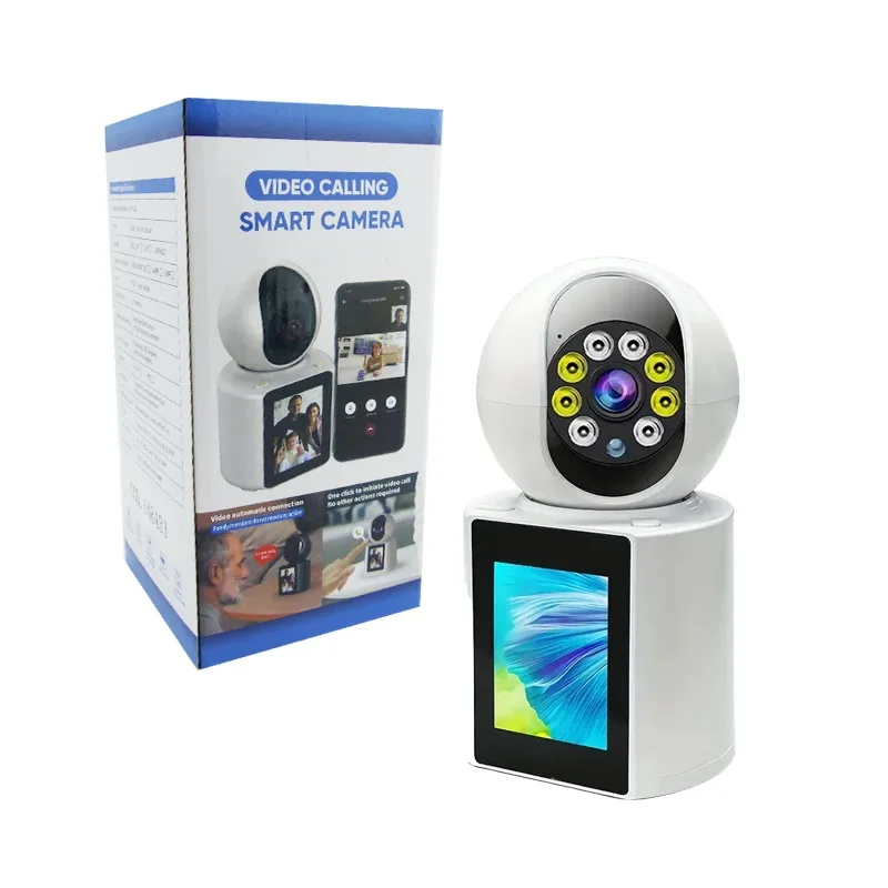 Camara De Vigilancia IP WIFI Con Pantalla, Ideal Para Videollamada. - imagen 1