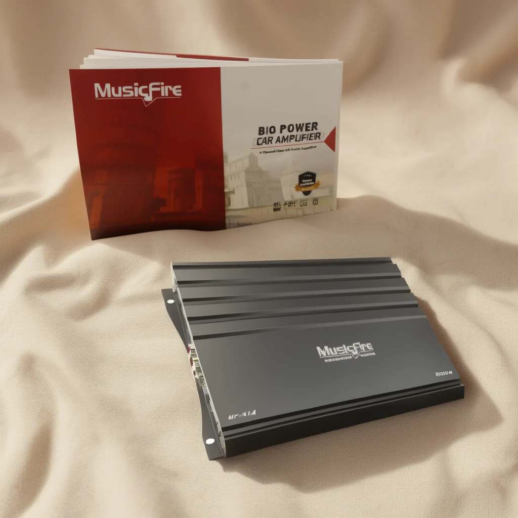 Amplificador Marca MUSICFIRE De 3000 Watt Por 4 Canales A 12 Volt Modelo MF-414 - imagen 6